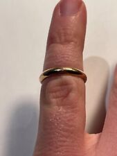 Bijoux Bague Alliance Plaqué Or Taille 52 (160-49/A4-5)