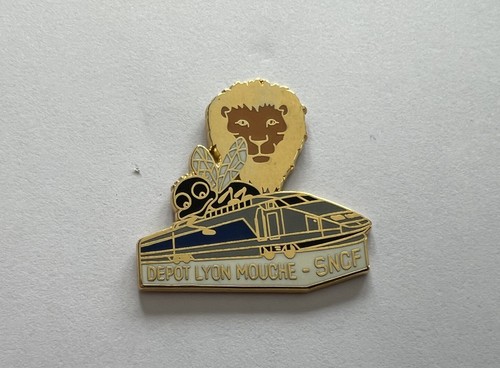 Pin sncf tgv gris depot - pin's,