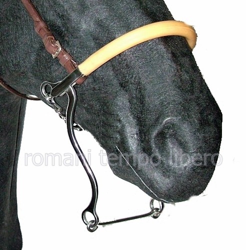 Hackamore inox recouvert - hackamore,