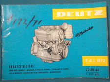 DEUTZ F-4-L-812 Moteur Pièces