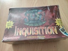 Boite complète Doom Trooper Inquisition vintage 60 booster de 8 cartes