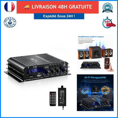 Amplificateur hifi bluetooth - amplificateur,