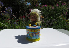 SINGE-BATTEUR-DRUMMER-AUTOMATE-JOUET  MECANIQUE-ANCIEN -MUSICIEN-AVEC CLE-P