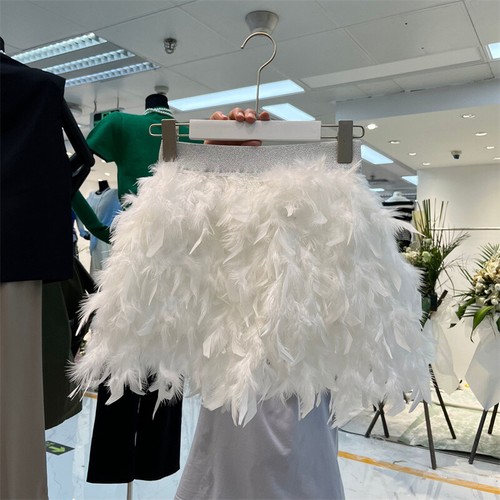 Femme rétro plume jupe - femme,