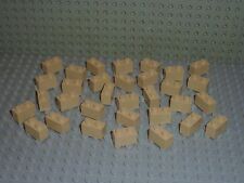 32 x LEGO Brick 1x2 Tan Réf.3004  Set 10189/4954/6754/7194/4757/7190/4729/4107..