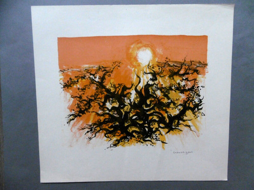 Clamagirand roger lithographie - clamagirand,