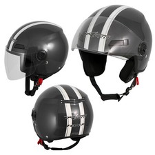 Casque Avec Moto Scooter Quad