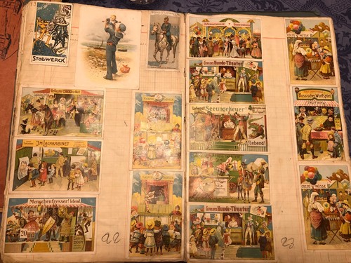 Ancien album chromos - ancien,