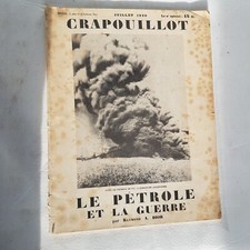 CRAPOUILLOT   Juillet  1939 - LE PÉTROLE ET LA GUERRE  avec carte