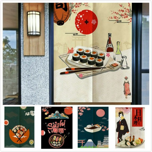 Noren porte rideau japonais - porte,