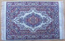 1:12 Échelle 25cm x 14.5cm Tissé Turc Moquette Tumdee Poupées Maison Mini P12m