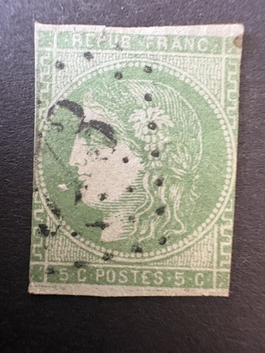 Timbre france 42b emission - n°42b,