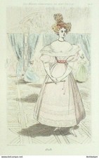 Gravure Mode Boutet (pointe