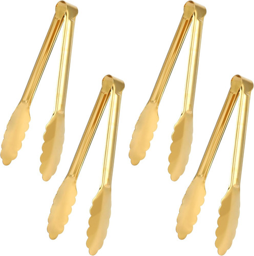 Pack gold tongs for - tongs, serving