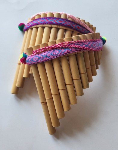 Courbées flûte pan bambou - courbées,