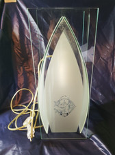 lampe en verre publicitaire  la marque  Champagne GOSSET ART Design contemporain