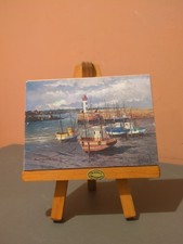 Tableau miniature peint à la