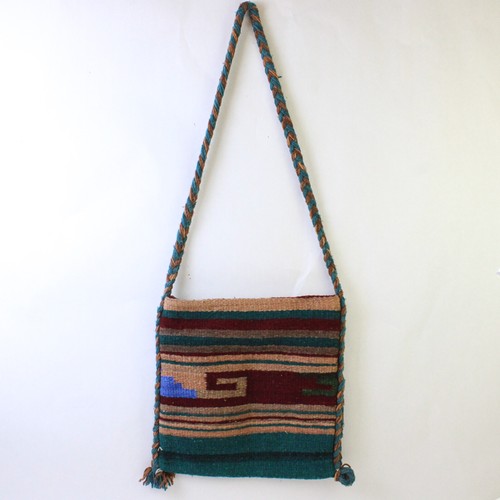Sac besace tissé laine - sac,