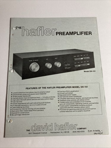 Hafler 110 stereo - hafler,