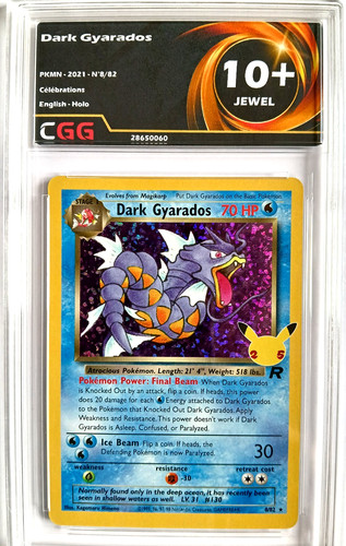 Pokémon english dark gyarados - pokémon,