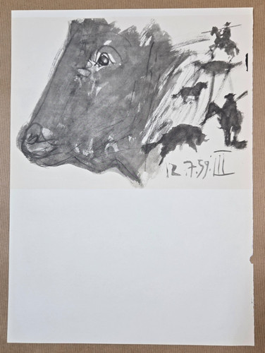 Lithographie noir blanc - lithographie,