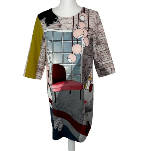 Cop copine yinka graphic dress - yinka,