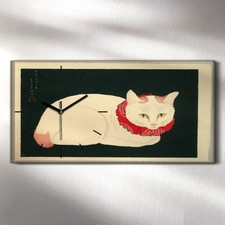 Horloge décorative sur toile