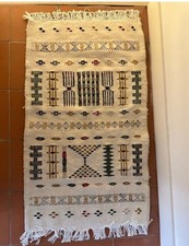  Tapis ghardaïa ethnique artisanal 🇩🇿 fait main algérien