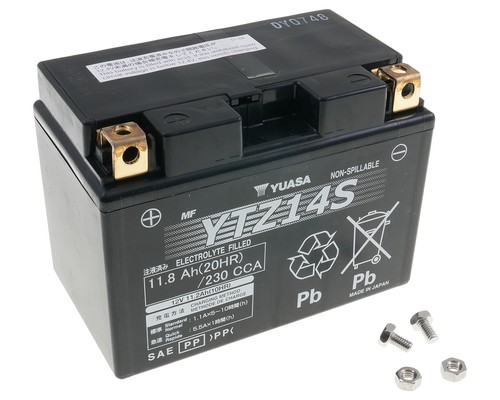 Batterie yuasa gel ytz14s - batterie,