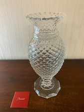 Vase meilleur ouvrier de France en cristal de Baccarat