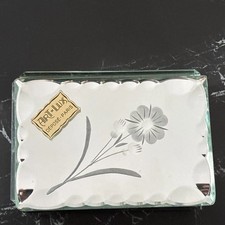 BOÎTE À BIJOUX EN VERRE BISEAUTÉ