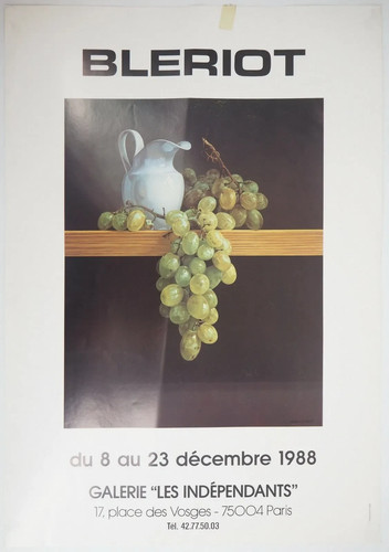 Affiche art bleriot - [affiche,