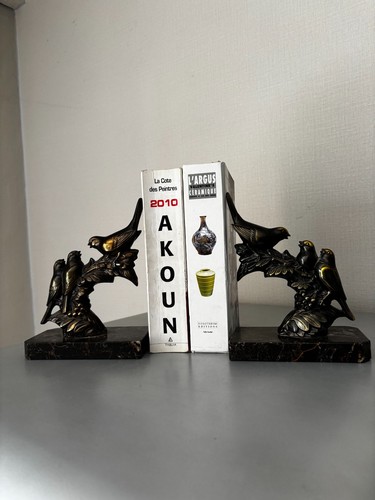 Paire serre livres oiseaux - paire,