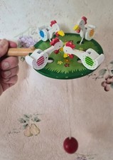 Jeu des poules qui picorent en