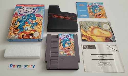 Nintendo nes trog pal - -,