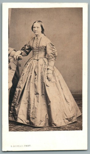Cdv 1865 femme robe mode - femme, en