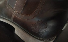 boots style équitation en cuir ERAM 39 marron