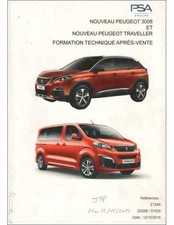 ▄▀▄ Peugeot 3008 / Traveller - Formation technique PSA Ref Z1S86 ▄▀▄