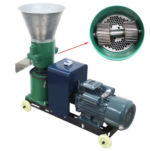 Roller feed granulator - 2-roller,