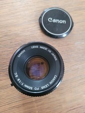 OBJECTIF  1,8/50mm S.C. CANON FD Standard lens 50mm 1,8 CANON AE-1 A1 AV-1