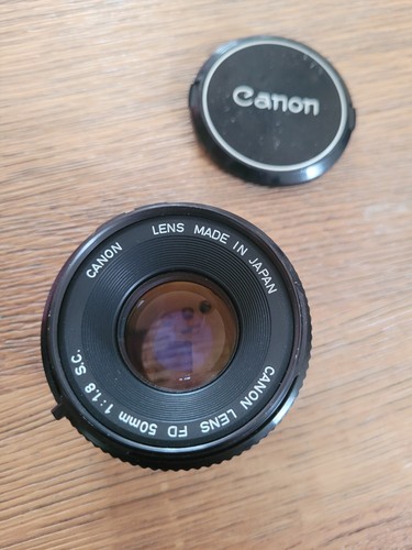 Objectif 50mm c - 1,8/50mm, canon
