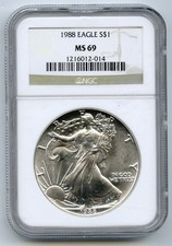 Pièce D'Argent American Eagle