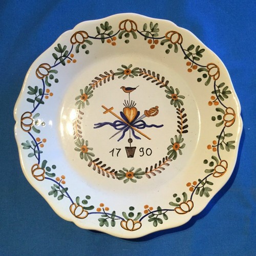 Assiette revolutionnaire 1790 - assiette,