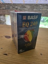 Cassettes VHS Neuves BASF EQ