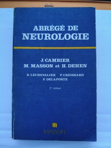 Abrégé neurologie j - ,