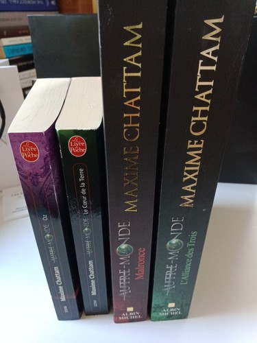 Maxime chattam lot livres - maxime,