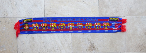 écharpe barcelona 1998 - f.c,