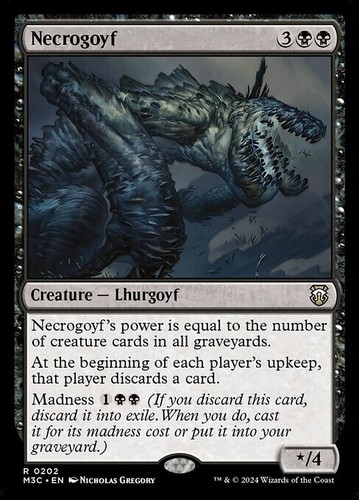 Necrogoyf ripple foil - ripple,