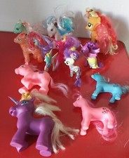 Vintage joli lot 12 figurines Mon Petit Poney My Little Pony Hasbro & autres C24