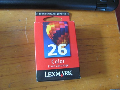 Sealed lexmark color - sealed,
